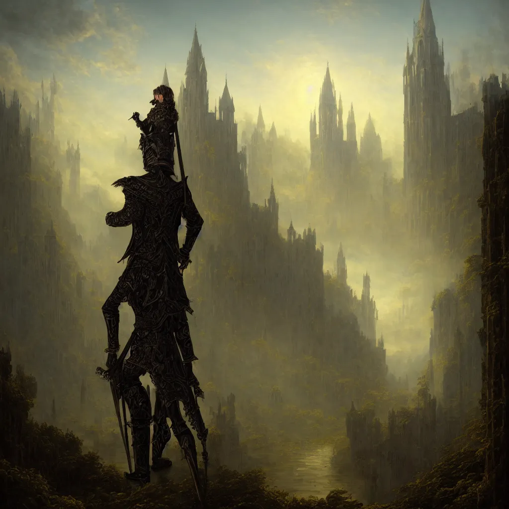 Prompt: a beautiful digital illustration painting of a detailed gothic fantasy kevin rudd knight, by benoit b. mandelbrot, steven belledin, martin johnson heade, lee madgwick, caspar david friedrich, and david rios ferreira. 8 k resolution trending on artstation concept art digital illustration