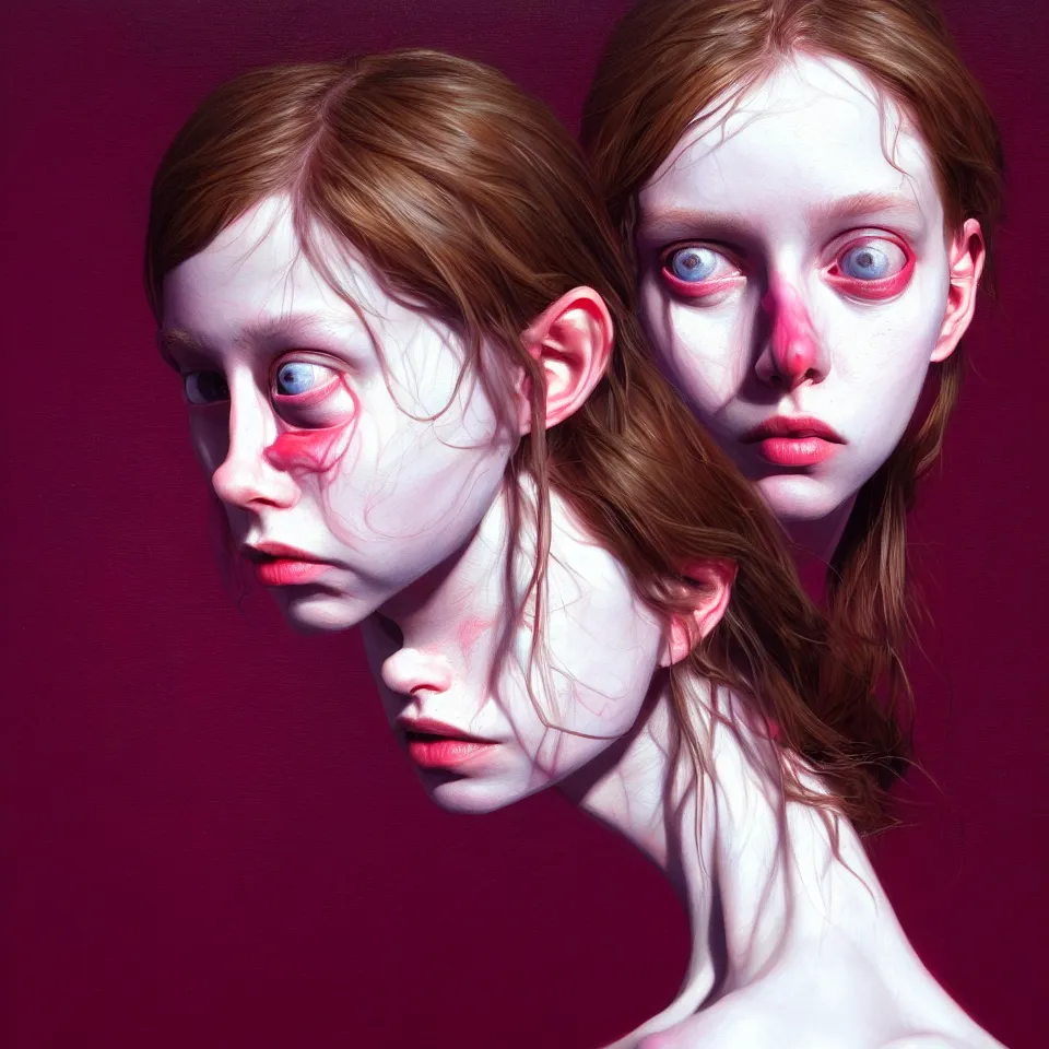 Image similar to bright realistic todd solondz, anorexic, diffuse lighting, fantasy, intricate, elegant, highly detailed, lifelike, photorealistic, digital painting, artstation, illustration, concept art, smooth, sharp focus, art by francis bacon