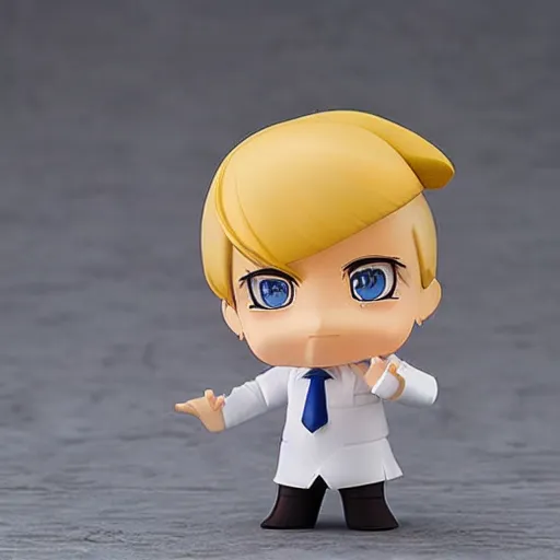 Image similar to donald trump nendoroid