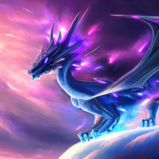 legendary dragon magical pokemon , digital art , | Stable Diffusion