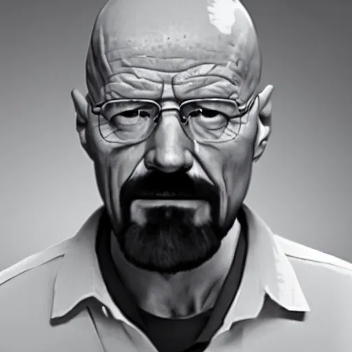 Prompt: walter white captured on trailcam, horrifying, 4 k