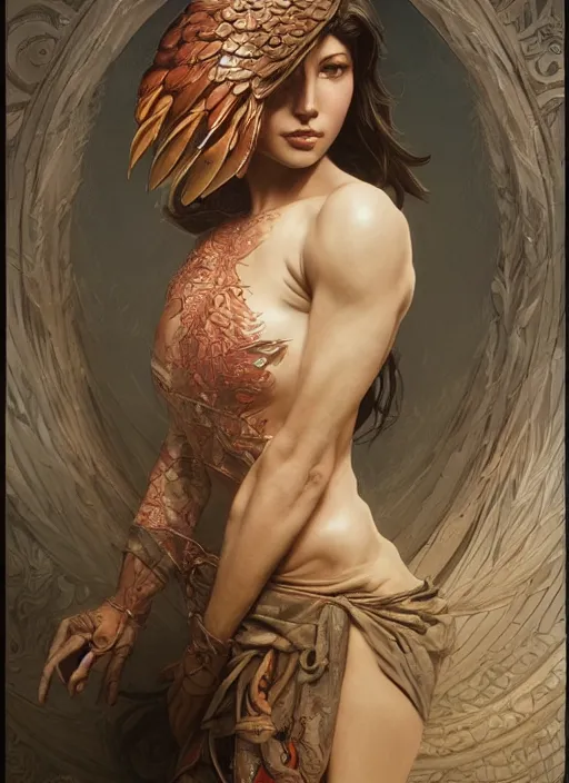 Image similar to full figure ultra realistic illustration, rooster, beautiful, intricate, elegant, highly detailed, digital painting, artstation, concept art, smooth, sharp focus, illustration, art by artgerm and greg rutkowski and alphonse mucha