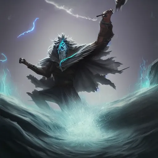 Image similar to grey storm tornado spell, epic fantasy style, in the style of Greg Rutkowski, hearthstone artwork