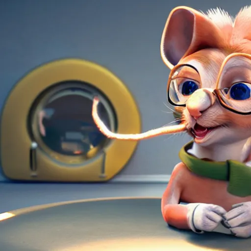 Image similar to stuart little, artstation trending, unreal engine 5