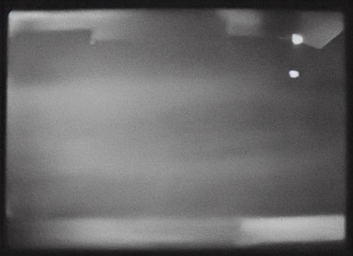 Prompt: high detail darkness kodak expired film underexposed film broken lens grain light leak negative exposure