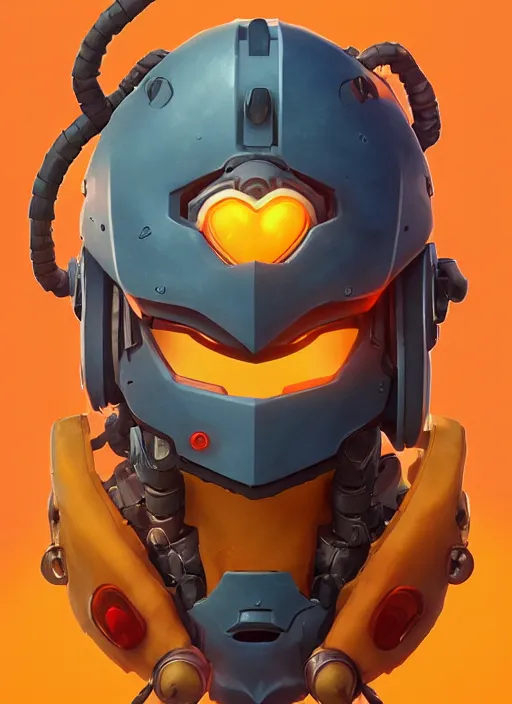 Prompt: This is an extremely intrictaely detailed 3d render of a octane render robot ninja helmet mask fantasy art overwatch and heartstone video game icon. The 3d game art cover is official fanart from behance hd artstation by BEEPLE, Jesper Ejsing, RHADS, Makoto Shinkai, Lois van baarle, ilya kuvshinov and rossdraws.