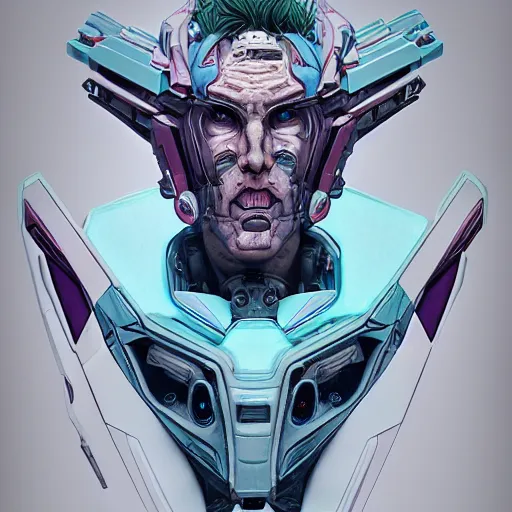 Image similar to 1 9 7 0 transformers rick sanchez portrait by and james jean and erik jones, inspired by ghost in the shell, beautiful fine face features, intricate high details, sharp, ultradetailed, 3 d octane render