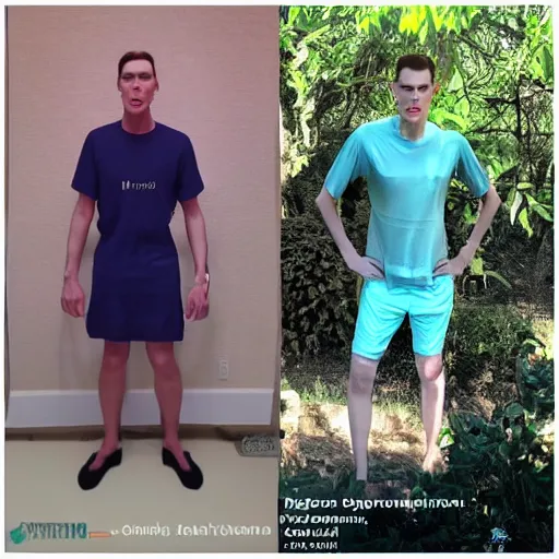 Image similar to Jerma's transformation