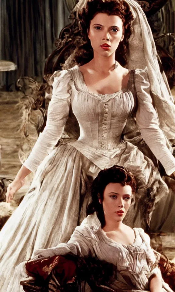 Image similar to Scarlett Johansson in Gone With the Wind