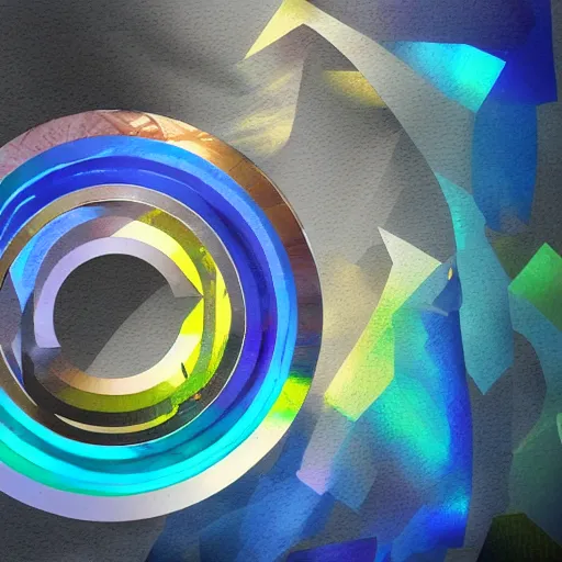 Image similar to chromadepth artwork