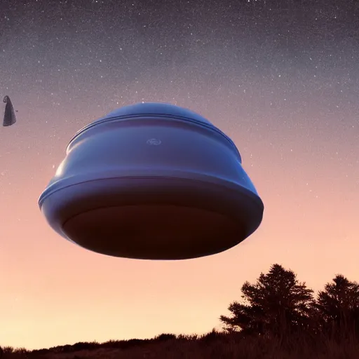 Image similar to photorealistic award winning photography of a ufo