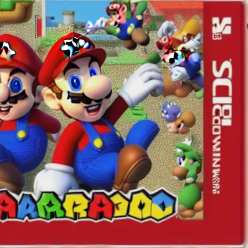 Image similar to super mario 64