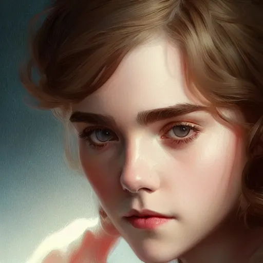 Image similar to beautiful natural Kiernan Shipka, intricate, elegant, highly detailed, digital painting, artstation, concept art, smooth, sharp focus, illustration, art by artgerm and greg rutkowski and alphonse mucha and loish and WLOP