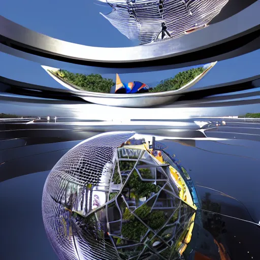 Prompt: Eurofuturism