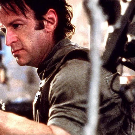 Image similar to film still of crew member saul goodman in aliens