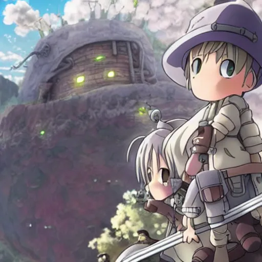 Image similar to Made in Abyss