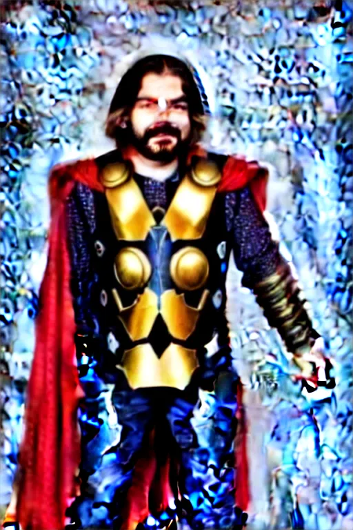 Prompt: matt berry as thor