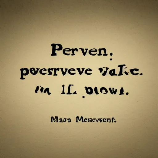 Prompt: perseverance