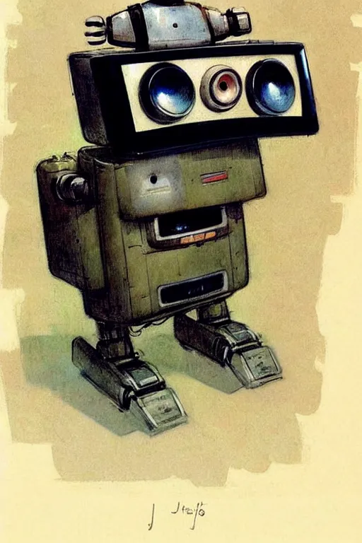 Image similar to (((((1950s robot tv dog . muted colors.))))) by Jean-Baptiste Monge !!!!!!!!!!!!!!!!!!!!!!!!!!!!!!