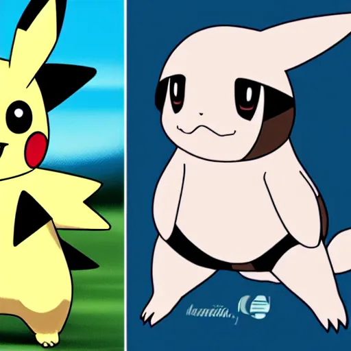 Prompt: pokemon that looks like kim kardashian pokemon style