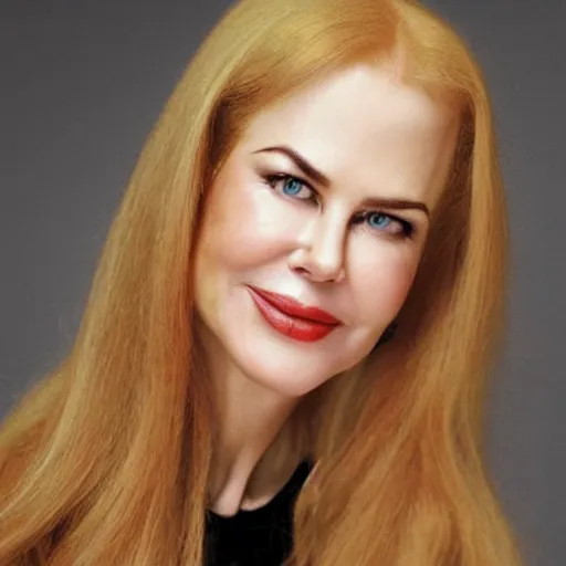 Image similar to face of Arab Nicole Kidman