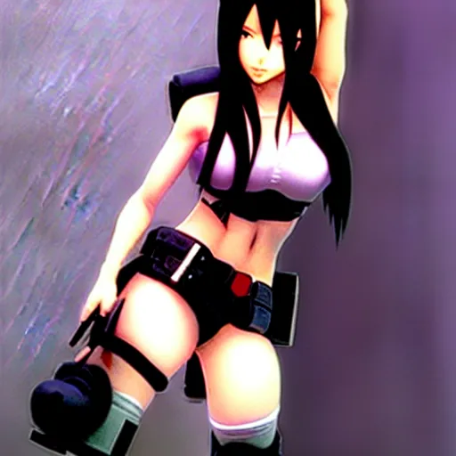 Image similar to tifa lockheart by masamune shirow