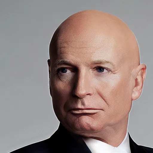 Prompt: bald donald trump, photo