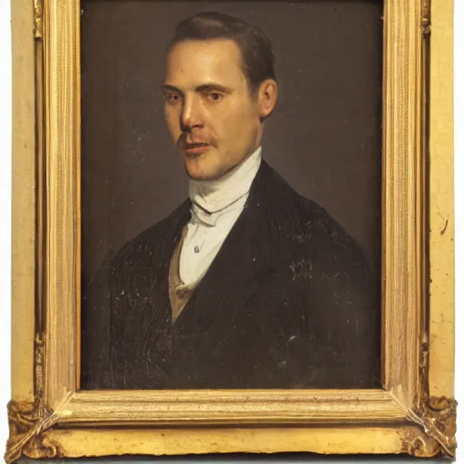Image similar to front on portrait of an attractive danish man