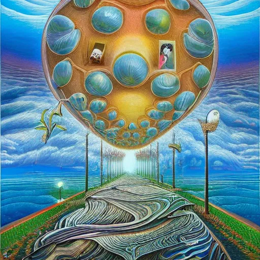 Prompt: A picture of pure consciousness extremely beautiful hyperdetailed award winning surrealism