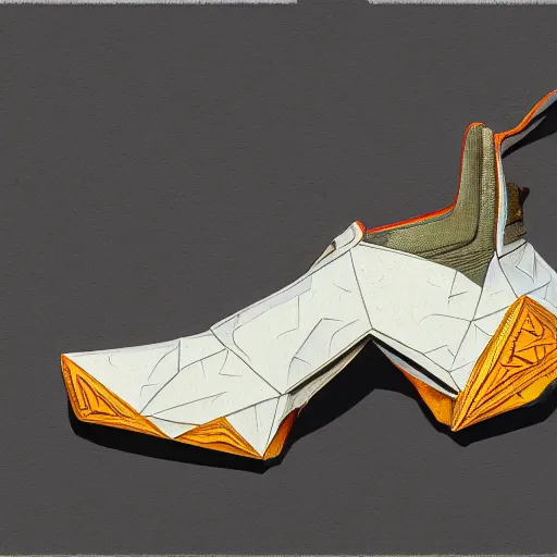 Image similar to low poly 8 k in style of half - life damaged shoe, high textured, conceptual, intricate detailed painting, illustration sharp detail, manga 1 9 9 0