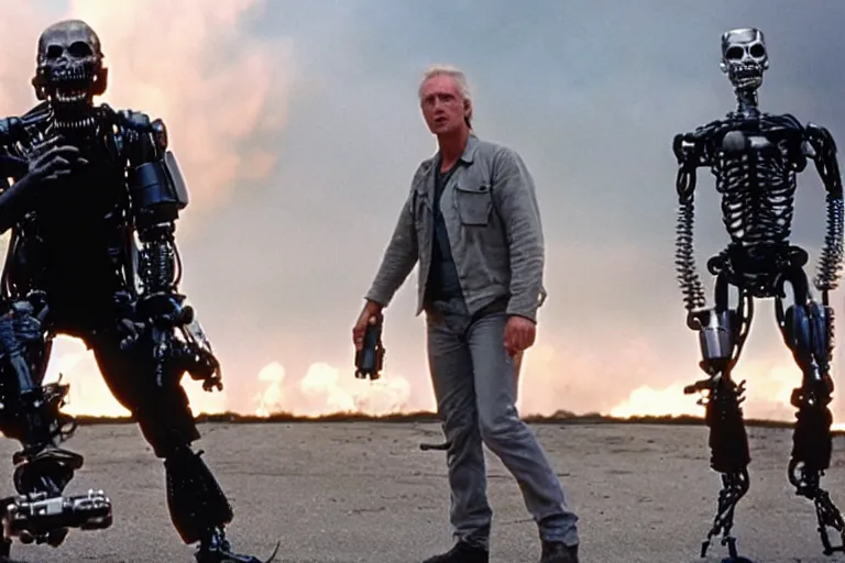 Image similar to VFX movie where Doug Funny plays the Terminator by James Cameron