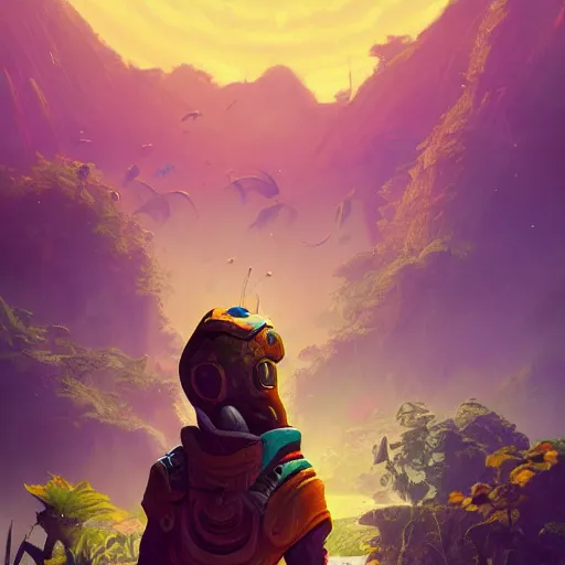 Prompt: gek enjoying nipnip colorful, fantasy, intricate, highly detailed, digital painting, hq, trending on artstation, illustration, style of stanley artgerm and greg rutkowski and dan mumford