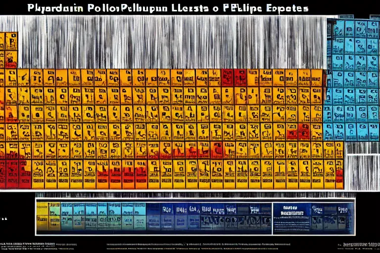 Prompt: periodic table of exoplanets