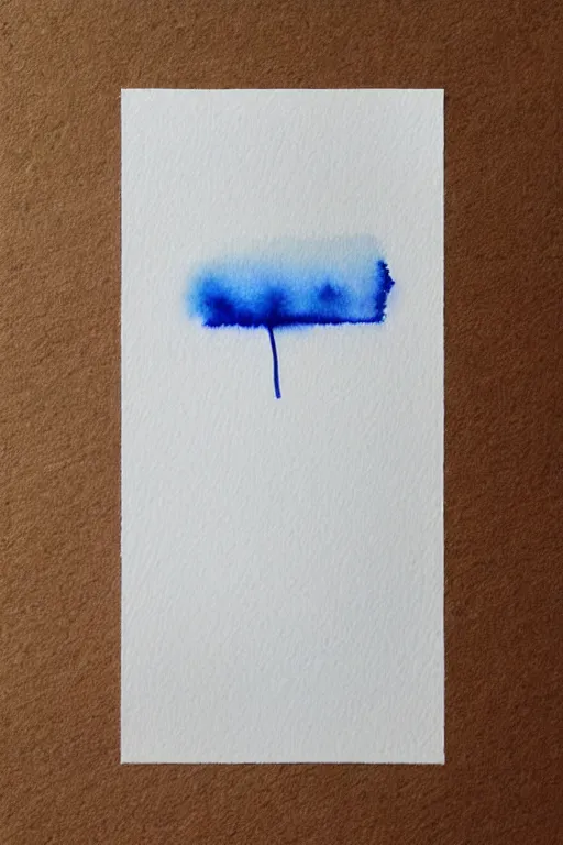 Image similar to minimal watercolor print by satsuki shibuya