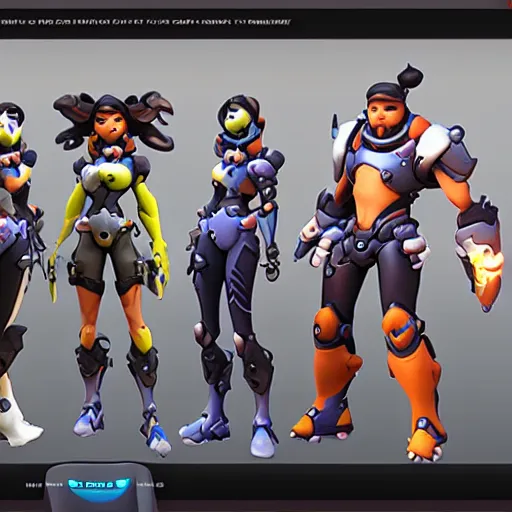 Image similar to overwatch character design Blizzard pixar 3d maya engine boost light overlay