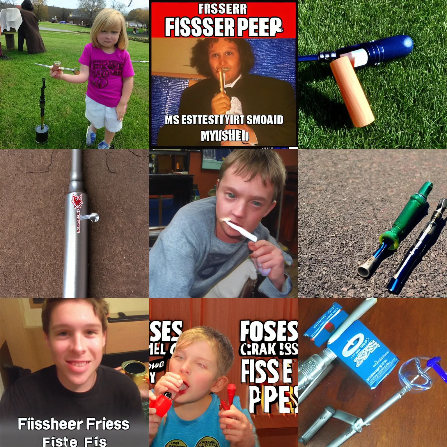 Prompt: Fishers Price: My first crack pipe