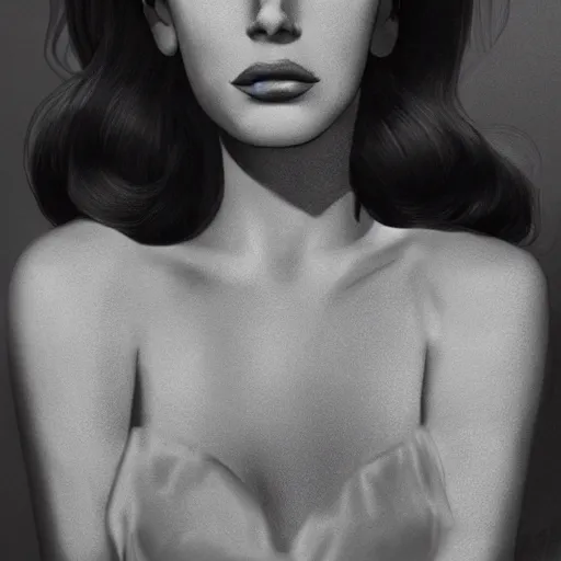 Image similar to Lana del rey album cover, photorealistic