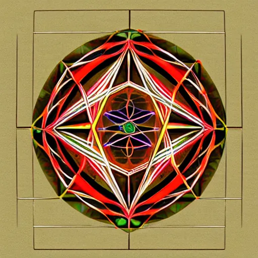 Prompt: sacred geometry