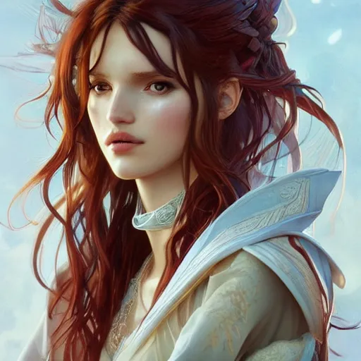 Prompt: ultra realistic illustration, bella thorne as demsel in distress anime, intricate, elegant, highly detailed, digital painting, artstation, concept art, smooth, sharp focus, illustration, art by artgerm and greg rutkowski and alphonse mucha and wlop