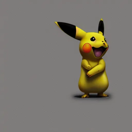 Prompt: photorealistic pikachu