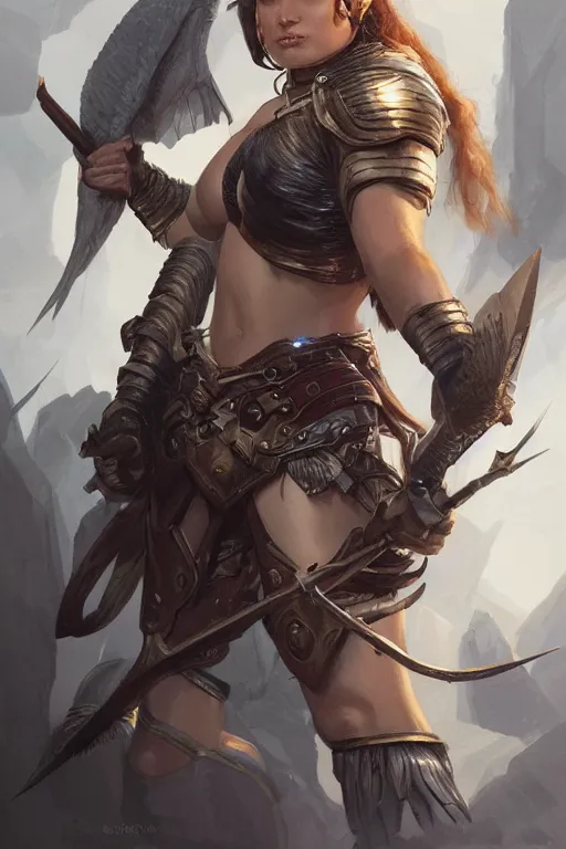 Image similar to amazon valkyrie athena, d & d, fantasy, portrait, highly detailed, headshot, digital painting, trending on artstation, concept art, sharp focus, illustration, art by artgerm and greg rutkowski and magali villeneuve