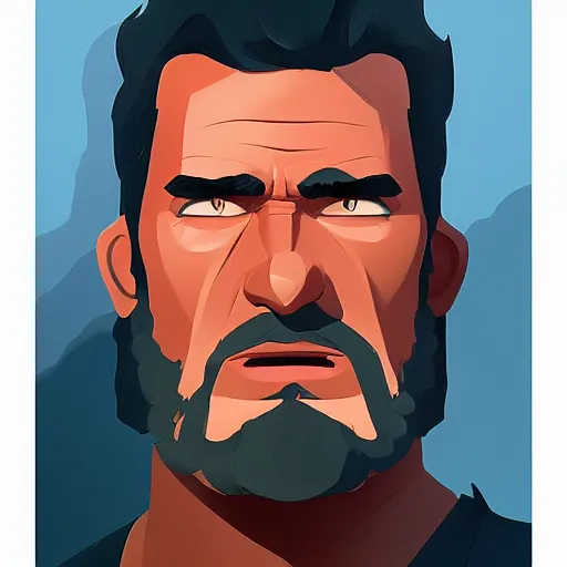 Image similar to face icon stylized minimalist ben hur, loftis, cory behance hd by jesper ejsing, by rhads, makoto shinkai and lois van baarle, ilya kuvshinov, rossdraws global illumination