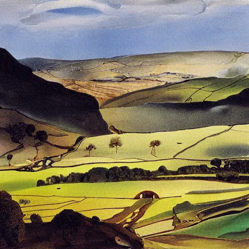 Yorkshire dales painting by Salvador Dali | Stable Diffusion | OpenArt