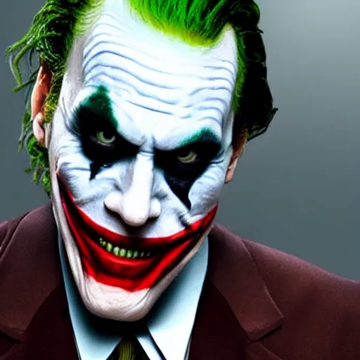 Prompt: Live Action Still of Jerma in The Joker, real life, hyperrealistic, ultra realistic, realistic, highly detailed, epic, HD quality, 8k resolution, body and headshot, film still