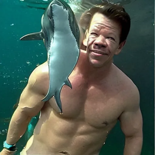 Image similar to shark wahlberg.