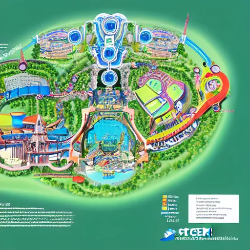 Image similar to theme park master plan, schematic