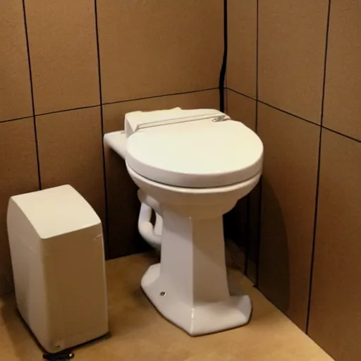 Prompt: toilet with chair gaming design