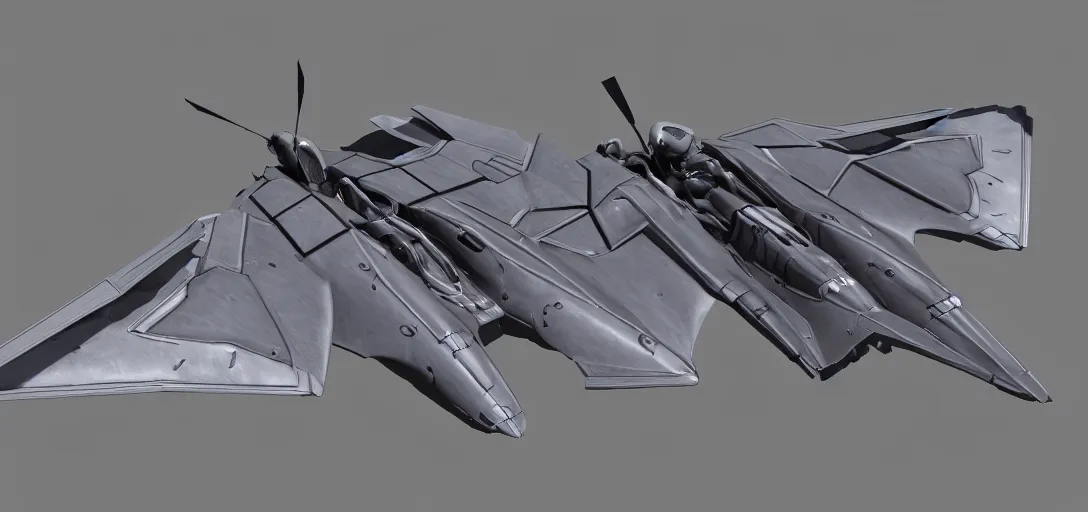 Prompt: mechanized butterfly with wings spread, gunmetal grey, very symmetrical, orthographic view, top down view, bottom view, side view, blueprints, mecha, lockheed martin f - 3 5 lightning ii, fighter jet, cybernetic, robotic, highly detailed, artstation, autodesk maya, super realistic, unreal engine
