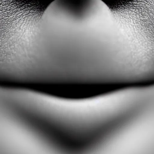 Image similar to a highly detailed, macro shot of a human nose, 8k, depth of field