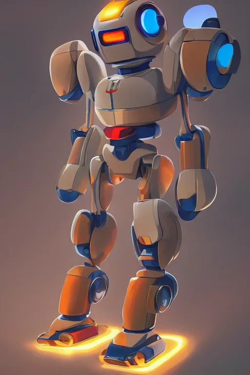 Image similar to metabots medabots medarotto medarot robot minimalist comics, behance hd by jesper ejsing, by rhads, makoto shinkai and lois van baarle, ilya kuvshinov, rossdraws global illumination ray tracing hdr radiating a glowing aura